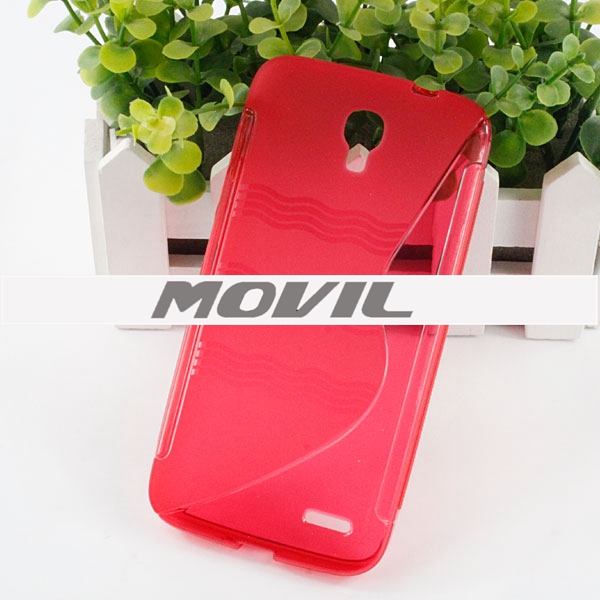 NP-2033 Transparente tpu funda para Alcatel OT5042X-2